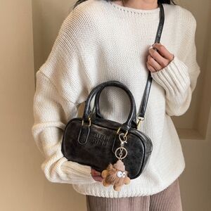 Brand New Small Women Faux  Leather Crossbody Shoulder Handbag